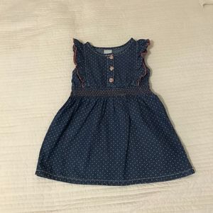 WonderKids Toddler Girl's Chambray Dress - 2T